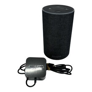 Amazon Echo 2nd Generation Smart Speaker Alexa and Dolby Charcoal Fabric